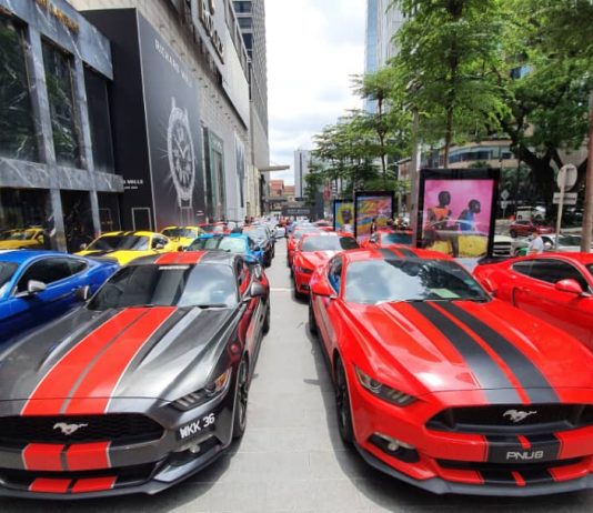 Himpunan terbesar Ford Mustang tercatat dalam Malaysia Book of Records
