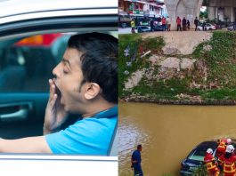 Terlibat dalam kemalangan, lelaki ini pulang tidur di rumah dahulu sebelum buat laporan polis