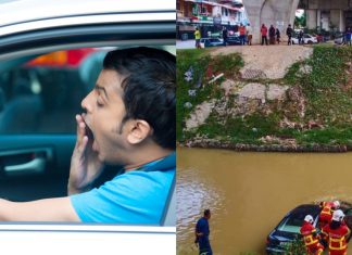 Terlibat dalam kemalangan, lelaki ini pulang tidur di rumah dahulu sebelum buat laporan polis