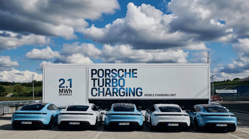 Mobile Charging Unit porsche