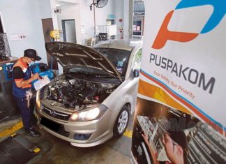 429 kes gagal pemeriksaan khas tukar enjin kenderaan