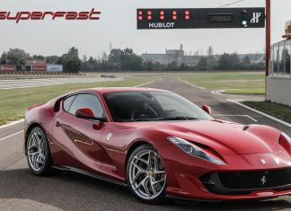 Ferrari panggil semula 812 Superfast kerana risiko cermin belakang tercabut