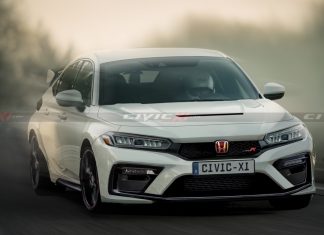 Adakah ini rupa Honda Civic Type-R generasi baharu?