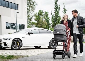 Kereta sorong bayi Mercedes-AMG hadir rim baru, mula dijual hujung tahun ini!