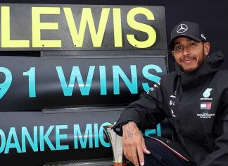 Lewis Hamilton samai rekod Michael Schumacher selepas juarai Grand Prix Eifel