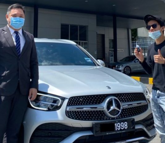 “Reward yourself, Syukur,” Haqiem Rusli kini miliki Mercedes GLC200