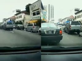 10 buah kenderaan rosak dilanggar Toyota Hilux alami masalah brek