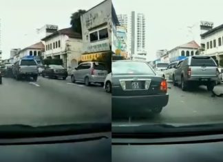 10 buah kenderaan rosak dilanggar Toyota Hilux alami masalah brek