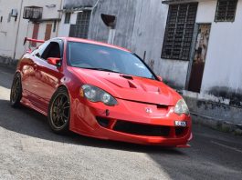 Honda Integra DC5 Type-R merah marah dengan nadi K24 – Senjata jalanan!