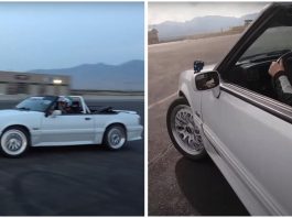 Pelumba rali profesional Ken Block ajar anak perempuan 14 tahun cara drift