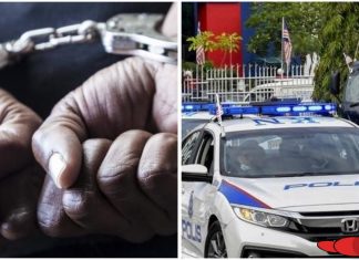 Dua individu ditahan selepas nekad larikan kereta peronda polis
