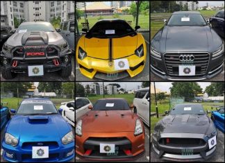 Macau scam: Lebih 20 kenderaan termasuk mewah, sport dan supercar disita
