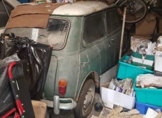 Mini Cooper S 1965 dijumpai semula setelah 46 tahun ditinggalkan dalam garaj