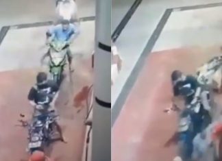 Tragedi stesen minyak: Kanak-kanak pulas throttle motosikal hingga langgar motosikal lain