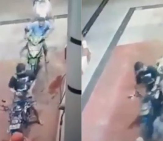 Tragedi stesen minyak: Kanak-kanak pulas throttle motosikal hingga langgar motosikal lain