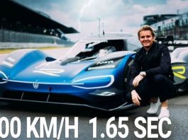 Nico Rosberg ‘belasah’ Volkswagen I.D. R di litar Nurburgring