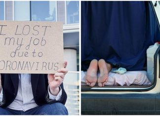 Hilang kerja kerana Covid-19, pasangan suami isteri terpaksa tinggal dalam kereta