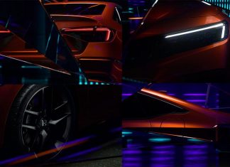 Honda Civic 2022 dengan rupa serba moden, teaser disiar sebelum pelancaran global 17 Nov ini