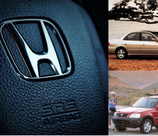 Honda panggil semula Accord 1999 dan CR-V 2000 untuk ganti inflator beg udara Takata