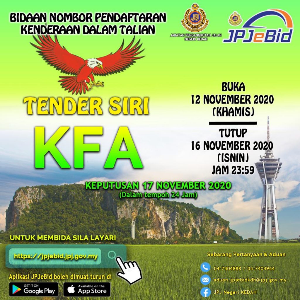 nombor pendaftaran KFA