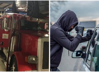 Pengesan GPS temukan polis Amerika Syarikat dengan beberapa kereta curi, kereta peronda pun ada!