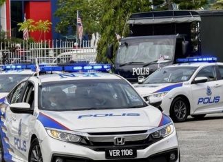 Polis tahan dua lelaki dalam insiden kejar mengejar di Johor