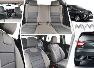Jadikan Perodua Myvi anda lebih premium dengan tempat duduk kulit custom ini!