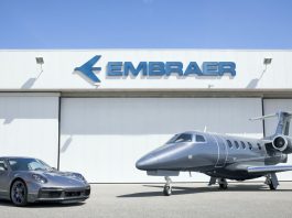 Porsche 911 Turbo S dan jet peribadi Embraer ini kombinasi paling padan, 10 unit sahaja!