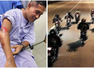 Mat rempit bertindak agresif tendang motosikal polis hingga sebabkan kecederaan