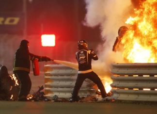 Kereta meletup dan terbakar, Romain Grosjean keluar dengan selamat!