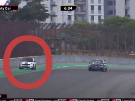 Wanita pandu Mini Cooper ‘tersesat’ hingga masuk dalam litar sewaktu perlumbaan