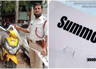 Jumlah saman melebihi harga motosikal, lelaki ini selamba ‘sedekah’ skuter kepada polis