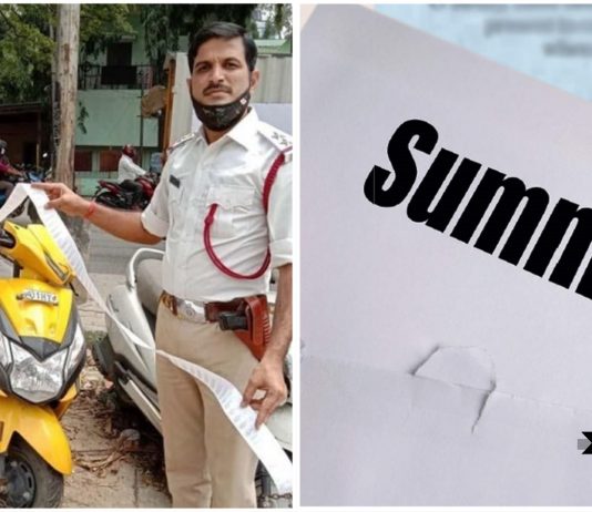 Jumlah saman melebihi harga motosikal, lelaki ini selamba ‘sedekah’ skuter kepada polis