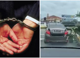 Pokok pisang bongkar rahsia pemandu Toyota Vios