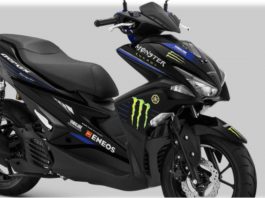 Yamaha Aerox 155 Connected edisi MotoGP untuk Indonesia, harga RM8.4k