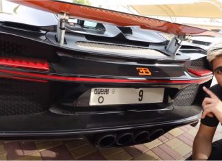 Nombor pendaftaran lebih dua kali ganda harga Bugatti Chiron, cecah RM28.7 juta!