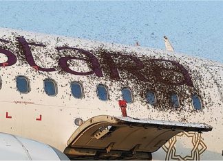 Kumpulan lebah buat hal hingga tangguh dua penerbangan