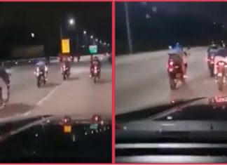 Tiga mat rempit ditahan selepas video aksi tunggangan tular di media sosial