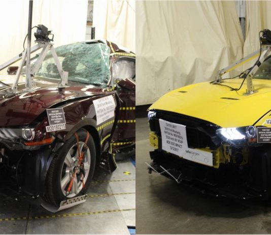 Dua unit Ford Mustang hasil ujian pelanggaran untuk dijual, kalau beli nak buat apa?