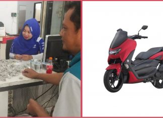 Lelaki ini beli Yamaha Nmax guna duit syiling, hasil menabung selama 4 tahun