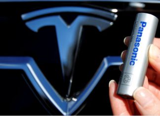 Panasonic akan hasilkan prototaip bateri baharu Tesla pada 2021