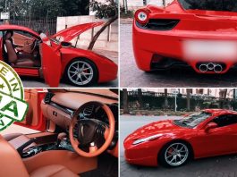 Replika Ferrari 458 Italia ini asalnya sebuah Honda Accord!