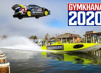 Gymkhana 2020 tampil Subaru Impreza 862hp, aksi terbang, drift, dan budak 9 tahun dengan BMX