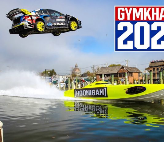 Gymkhana 2020 tampil Subaru Impreza 862hp, aksi terbang, drift, dan budak 9 tahun dengan BMX