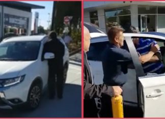 Pencuri ‘cap ayam’ cuba curi Mitsubishi Outlander dari pusat pengedar