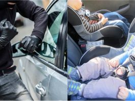 Dah curi kereta, patah balik untuk marah pemilik sebab tinggal anak dalam kereta!