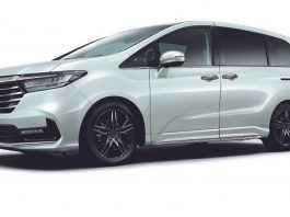 Honda Odyssey dengan pakej aksesori Mugen untuk pasaran Jepun!