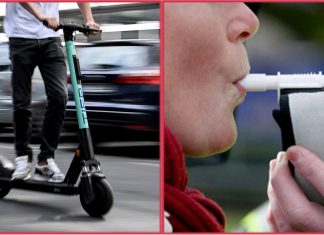 Mabuk ketika tunggang skuter elektrik, lelaki ini didenda RM18k!