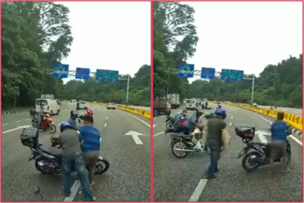 penunggang motosikal kemalangan