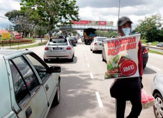 Penjaja dilarang berniaga di lampu isyarat atau disaman RM2,000 – Ketua Polis Seremban